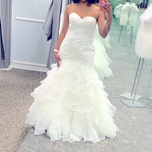 Organza Mermaid Wedding Dress